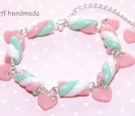 Kawaii marshmallow bracelet