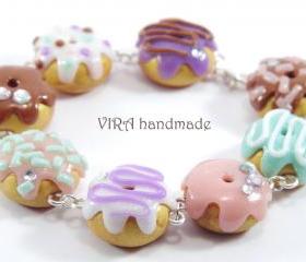 Cute doughnut bracelet
